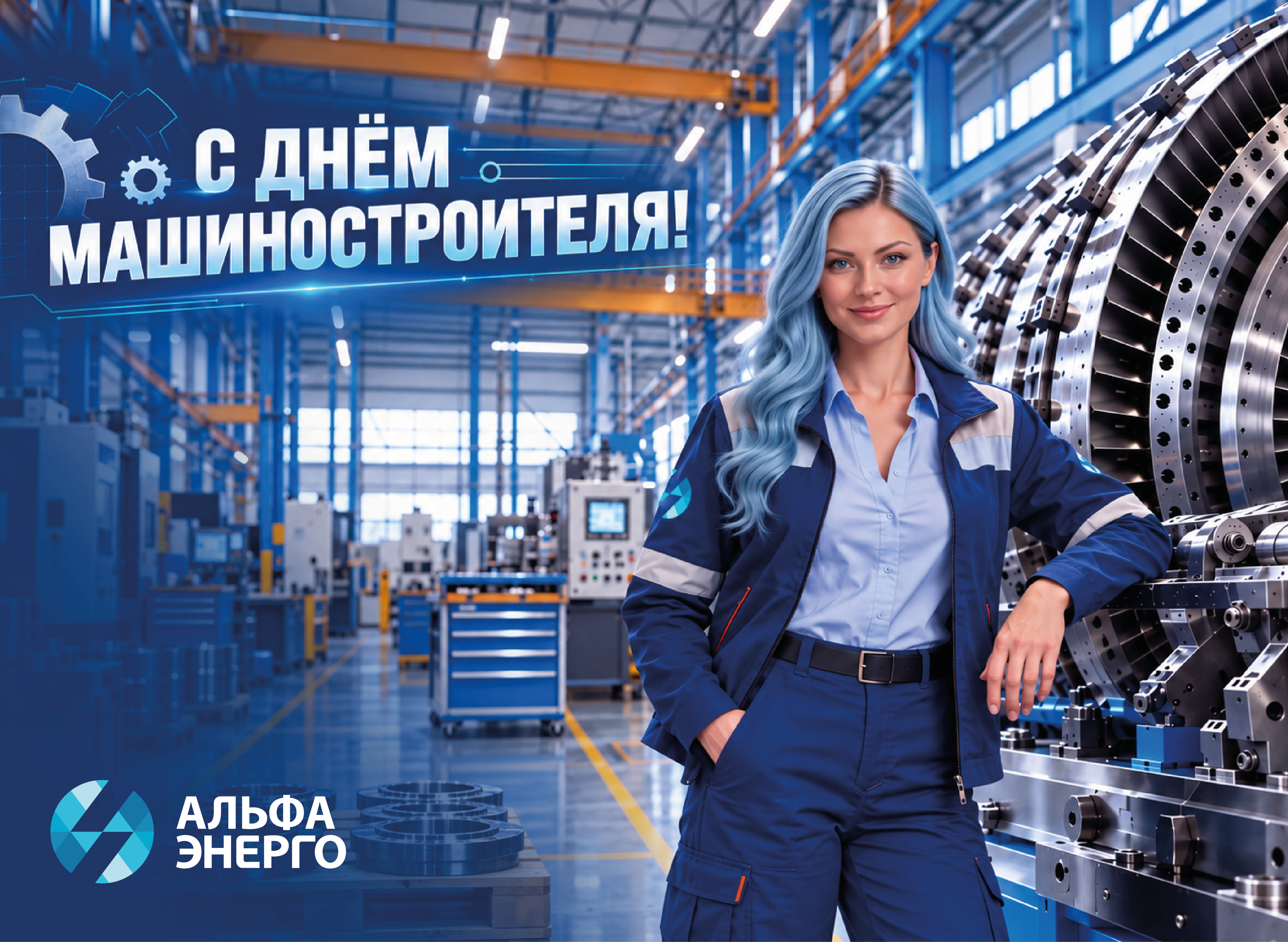 Поздравляем вас с Днем машиностроителя!